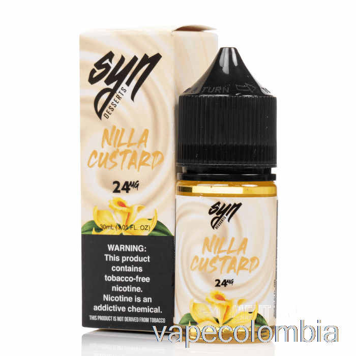 Vape Desechable Nilla Natillas - Sin Sales - 30ml 48mg